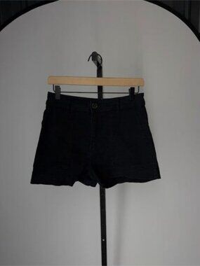 H&M Black Denim Shorts